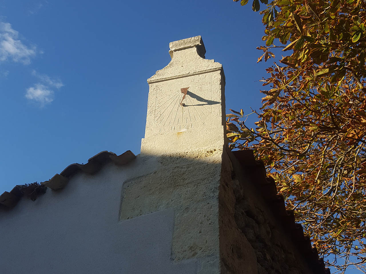 Cadran solaire à Talmont sur Gironde