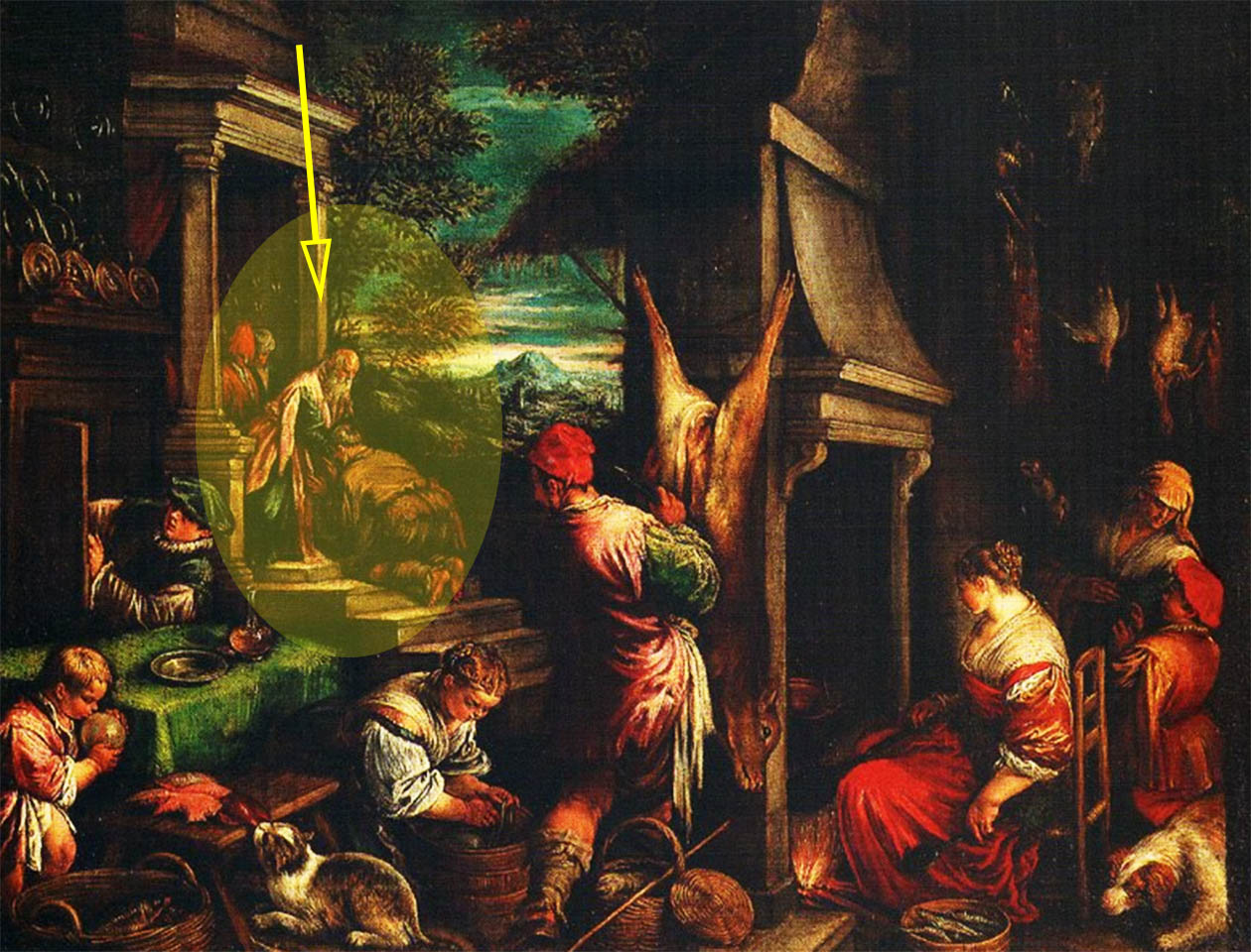 Bassano : Return of the prodigal Son (Fine arts museum, Libourne)
