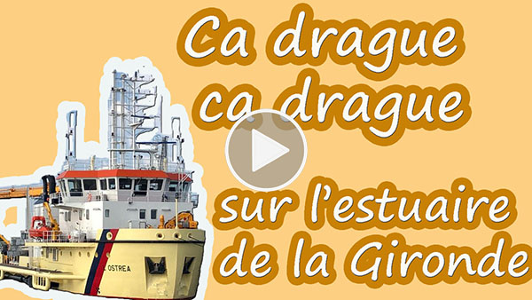 Une nouvelle drague au gaz naturel pour l'estuaire de la Gironde
