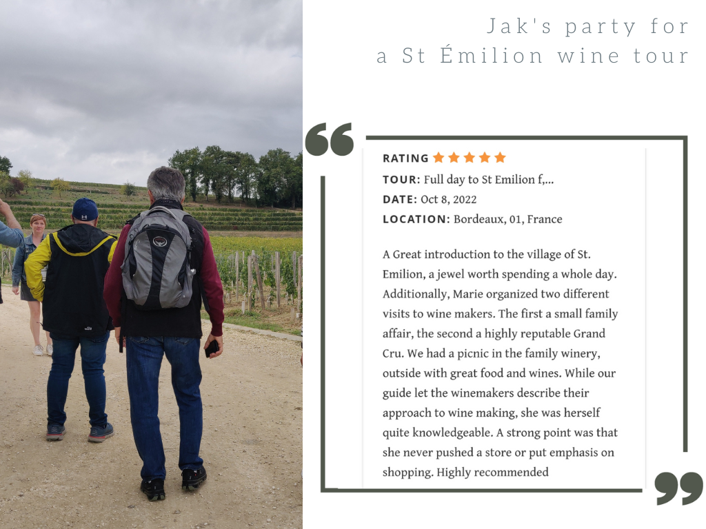 Jak's wine tour (2022)