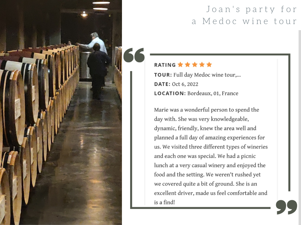 Joan's Medoc Wine Tour (2022)