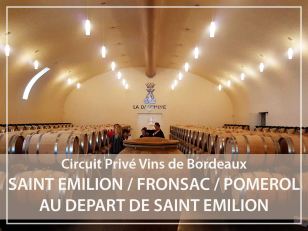 Circuit Privé : Saint Emilion et son vignoble au départ de Saint Emilion