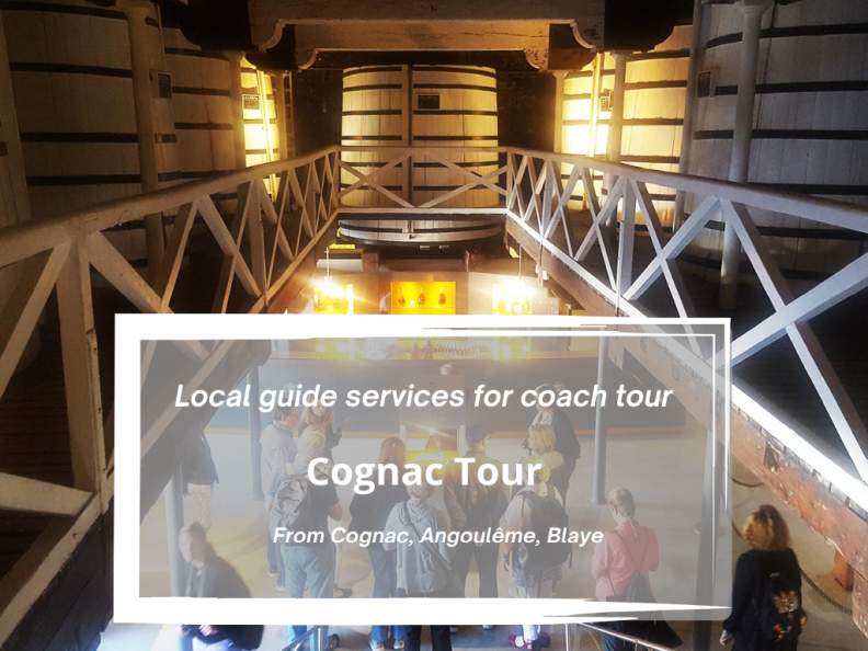 Full day guided tour : Cognac distilleries