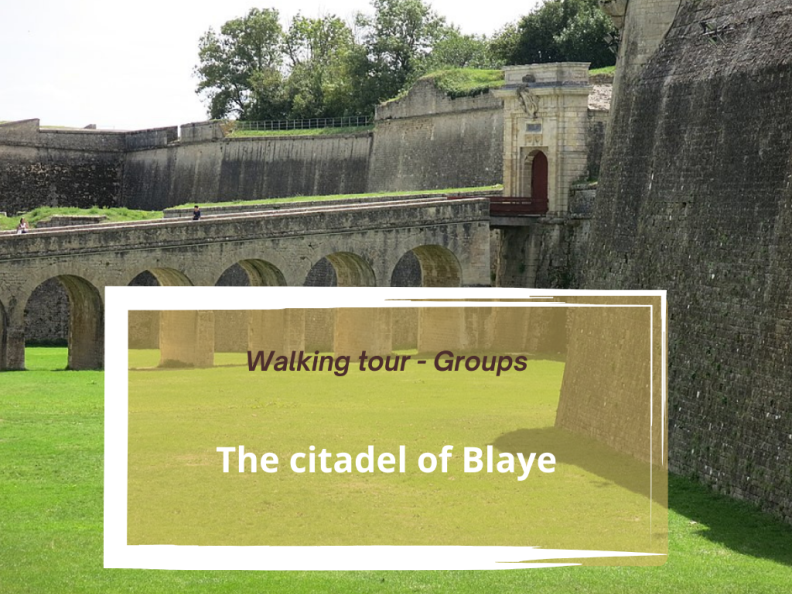 Guided walking Tour  : the citadel of Blaye