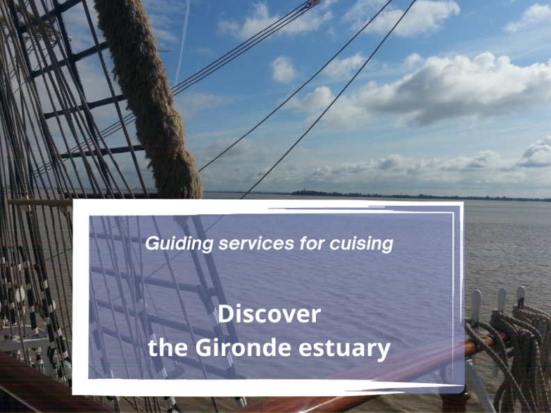 Commented cruising on the Gironde estuary