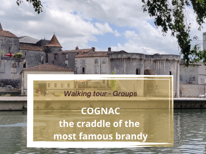 Walking guided tour : Old town of Cognac