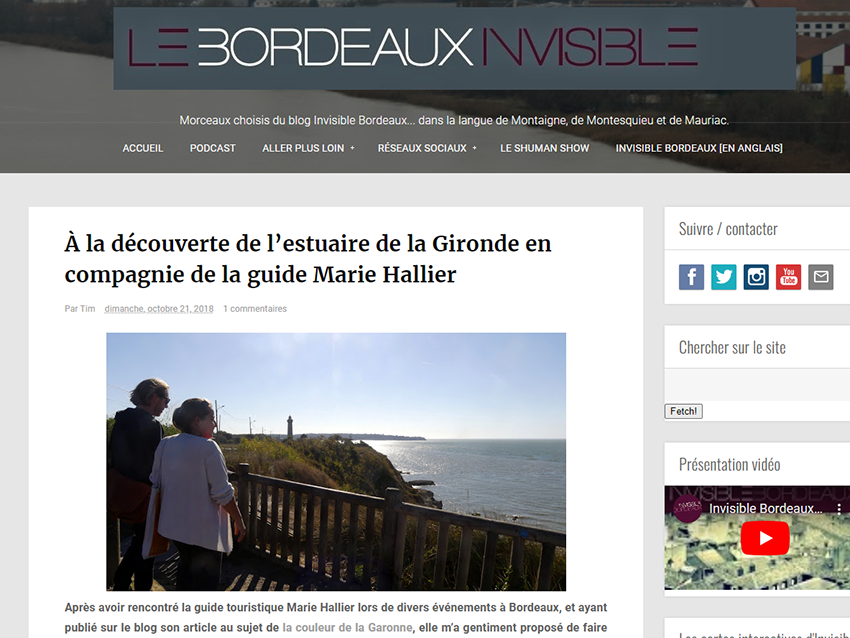 Blog post - Invisible Bordeaux - Gironde estuary getaway